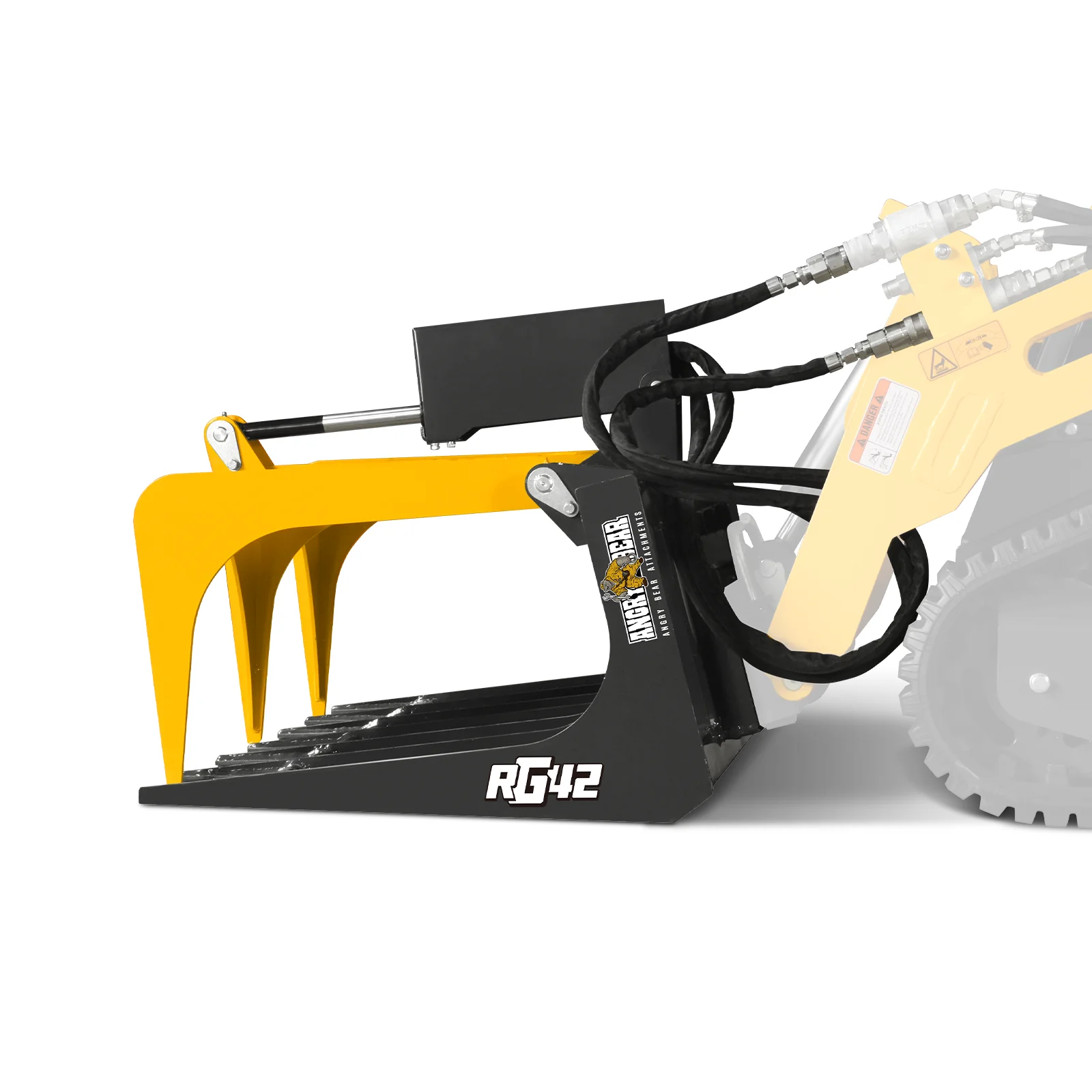 42" Mini Skid Steer Skeleton Grapple Attachment, 24" Arm Opening, 2000 lb Weight Capacity - Image 14