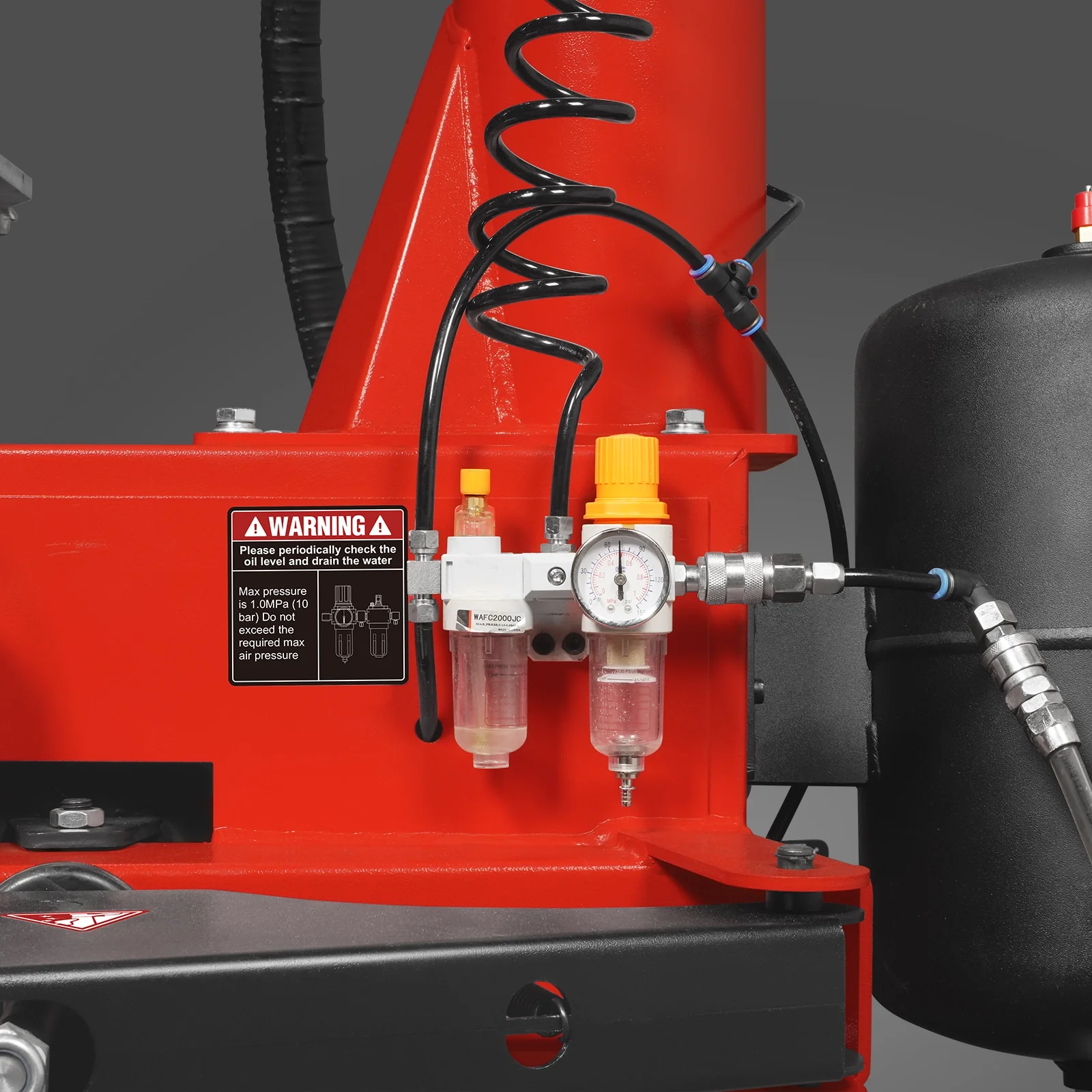 24" Rim Double Assist Arms Tire Changer Swing Arm Wheel Changer with Bead Blaster,  TC9662 - Image 13