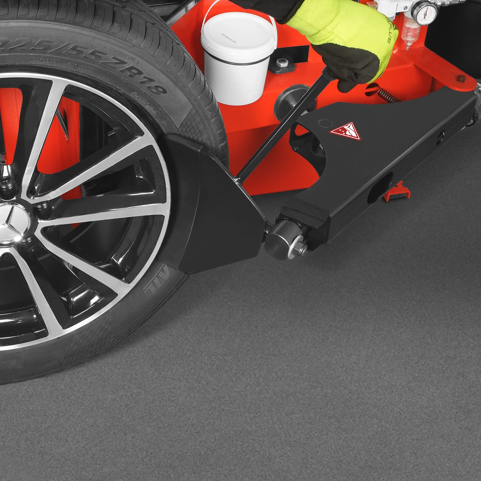 24" Rim Double Assist Arms Tire Changer Swing Arm Wheel Changer with Bead Blaster,  TC9662 - Image 6