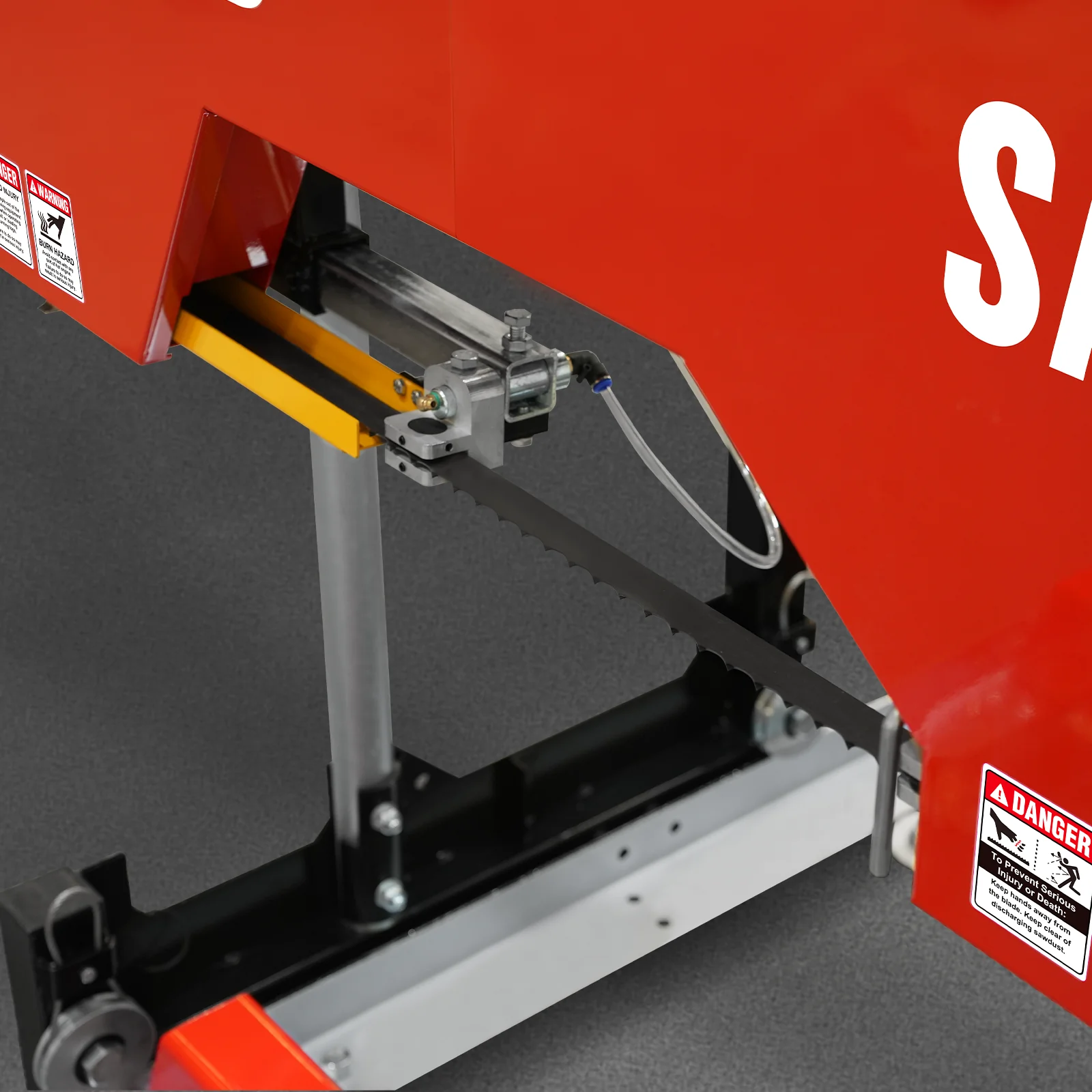 26" Portable Sawmill (5x Blades Included), 459cc 15HP E-Start Gasoline Engine, 20" Board Width, 20' Track Length (13' Track Length + 6.4' Track Extension Included) , SM-26 - Image 6