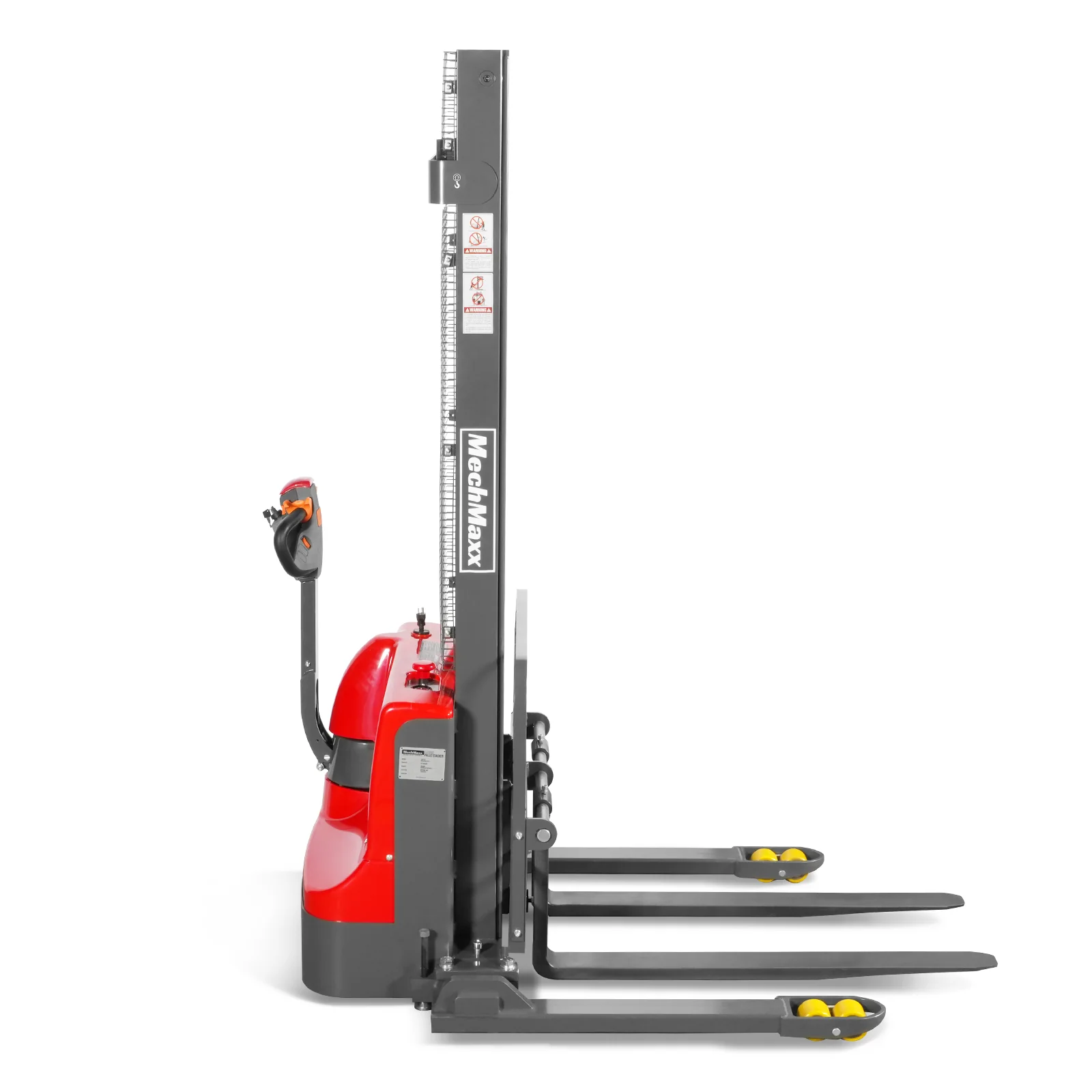 2640lbs Electric Straddle Stacker, 138" Lift,  Adjustable Legs & Forks,  F26-138SLA - Image 24