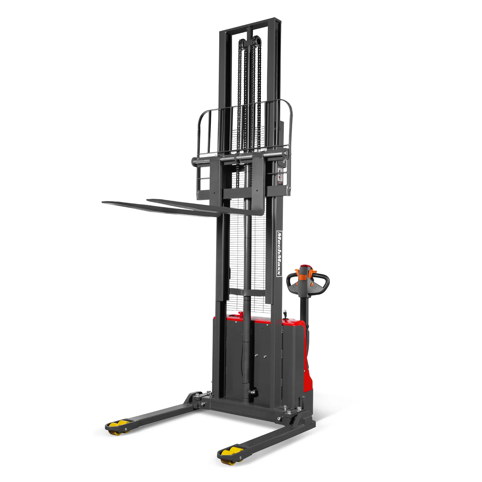 2640lbs Electric Straddle Stacker, 138" Lift,  Adjustable Legs & Forks,  F26-138SLA - Image 30