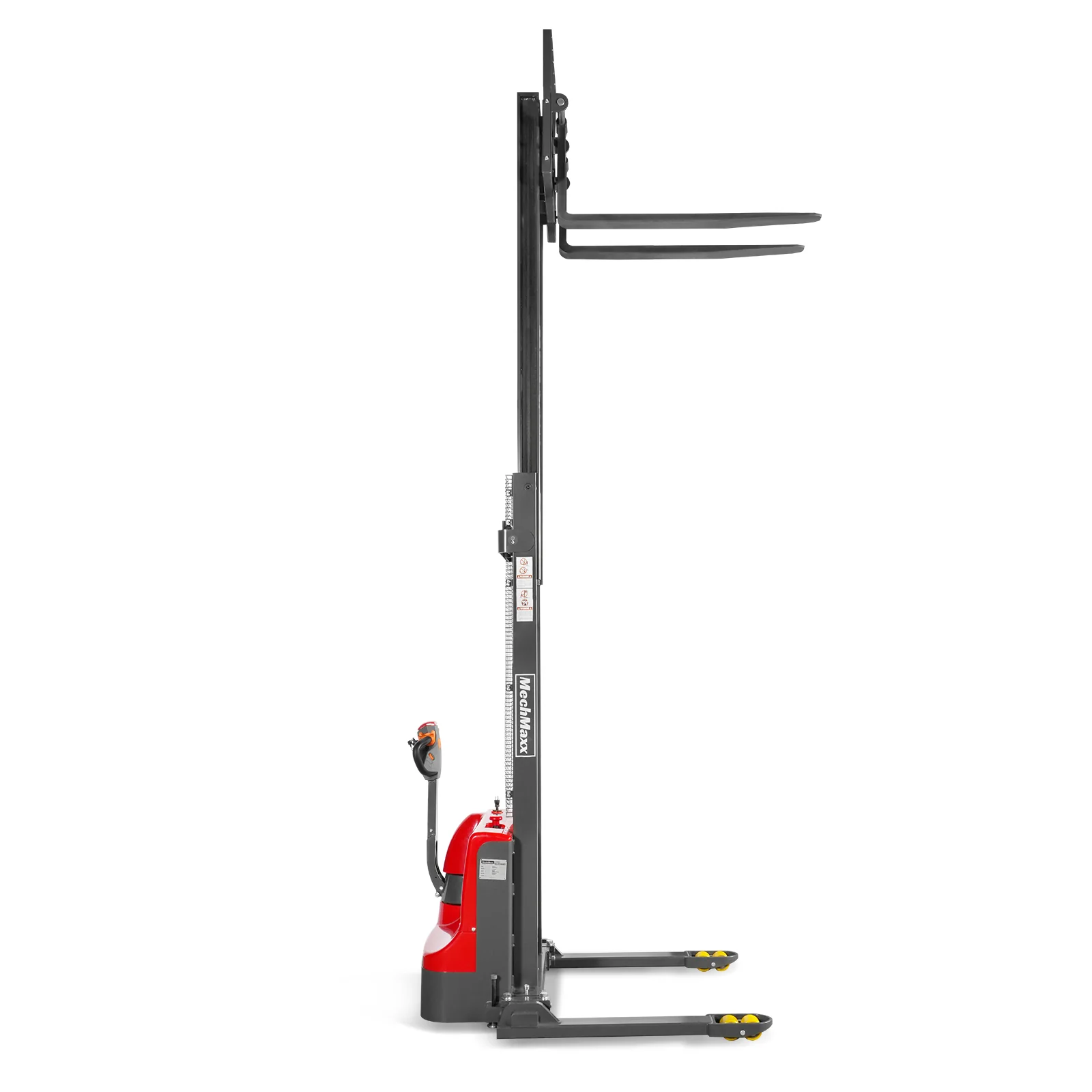 2640lbs Electric Straddle Stacker, 138" Lift,  Adjustable Legs & Forks,  F26-138SLA - Image 34