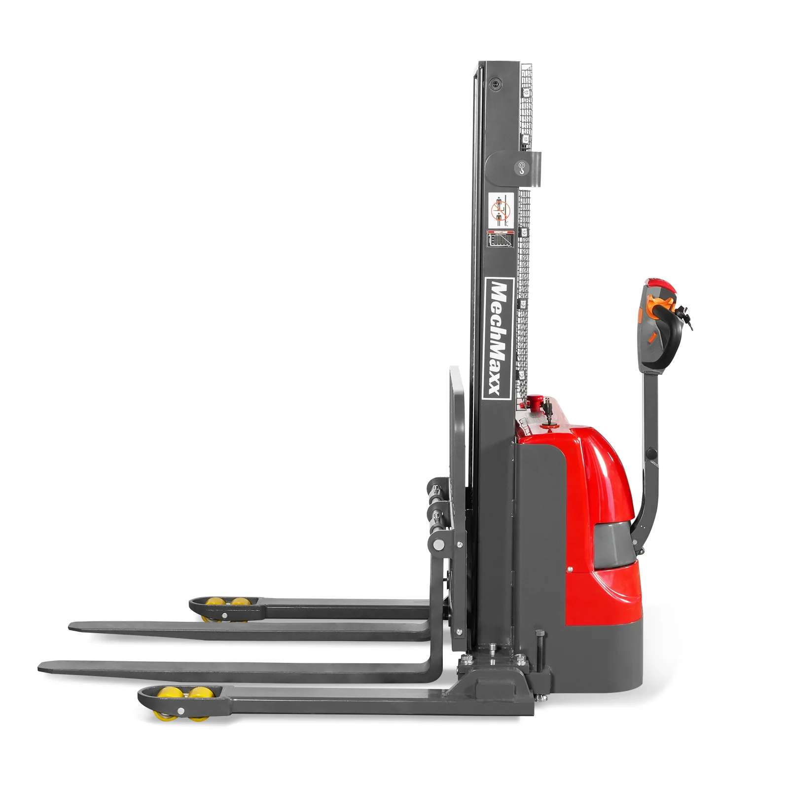 2640lbs Electric Straddle Stacker,  98" Lift,  Adjustable Legs & Forks,  F26-98SLA - Image 21