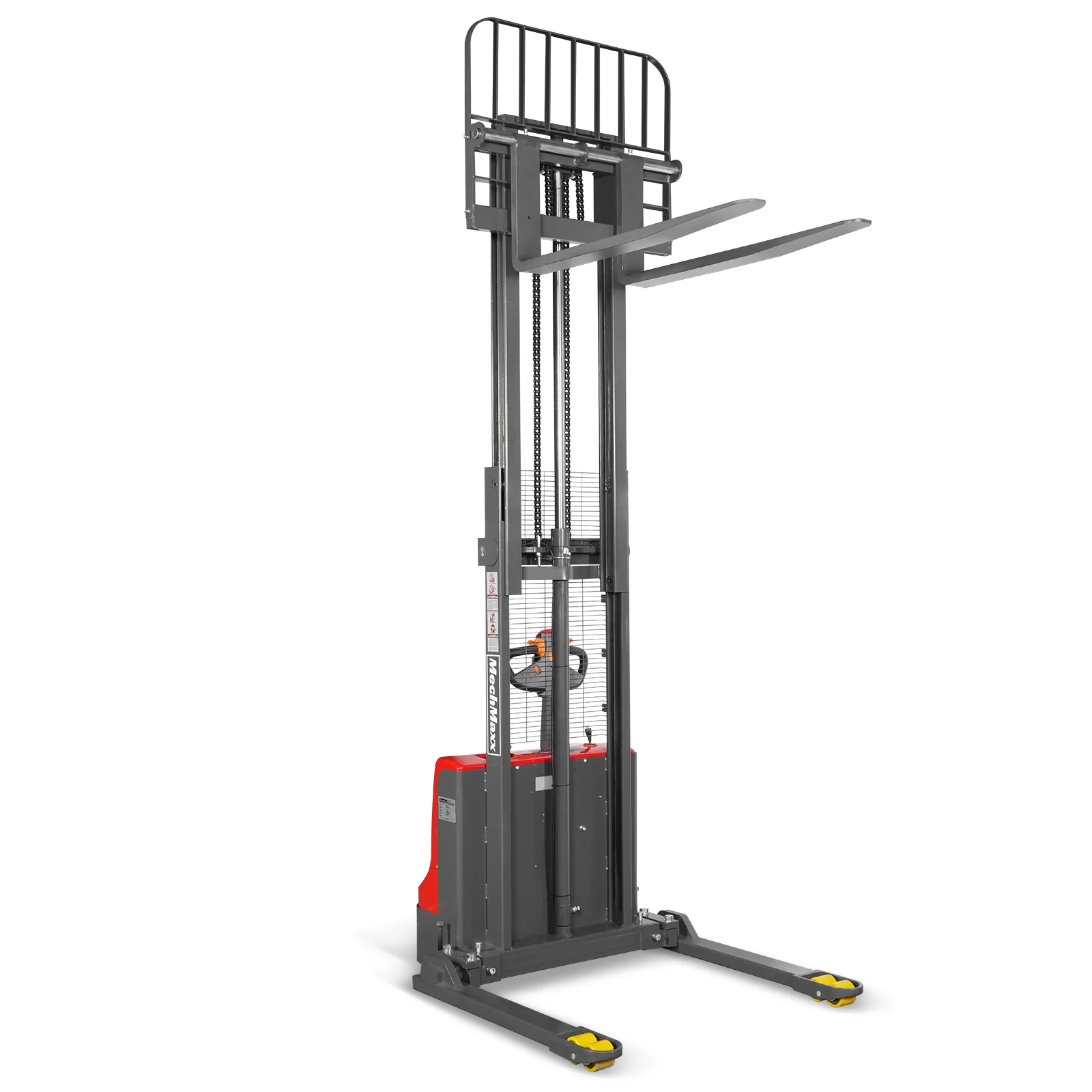2640lbs Electric Straddle Stacker,  98" Lift,  Adjustable Legs & Forks,  F26-98SLA - Image 33