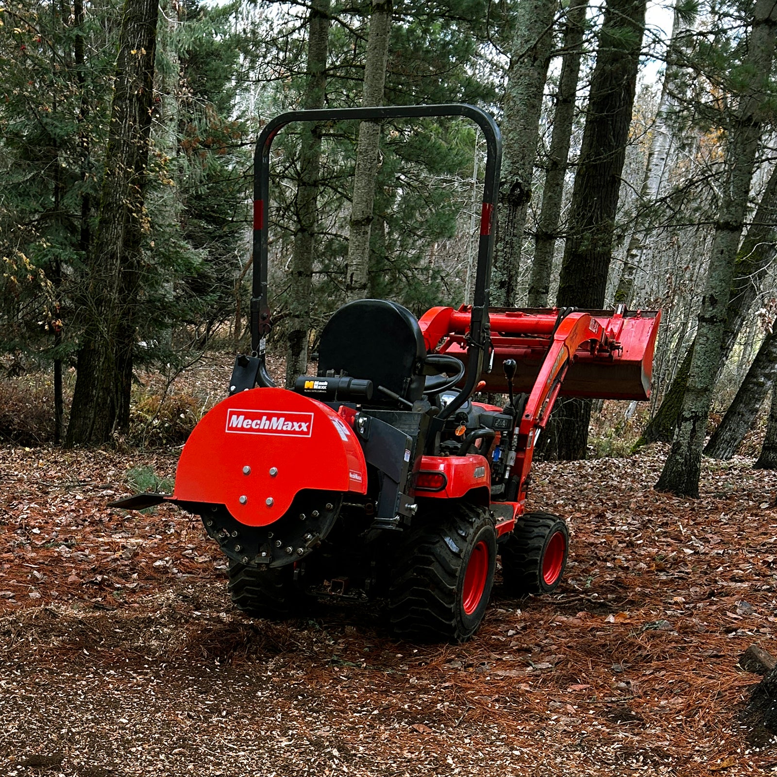 3-Point PTO Stump Grinder with 34 Carbide Teeth (PTO Shaft Included with Slip Clutch),  for 15-45HP Tractor,  SG24 - Image 7