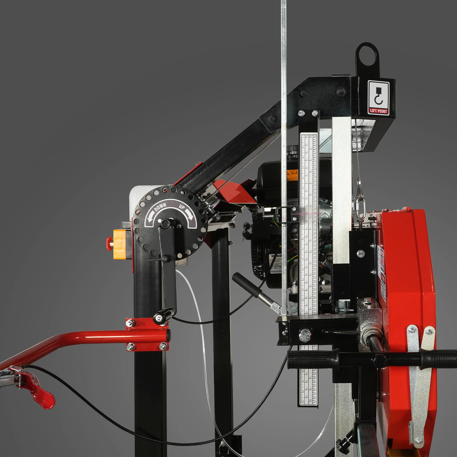 32" Portable Sawmill (5 x Blades Included),   KOHLER CH440 429cc E-Start Gasoline Engine,  26.5" Board Width,  20' Track Length (13' Track Length + 6.4' Track Extension Included) ,  SM-32 - Image 8
