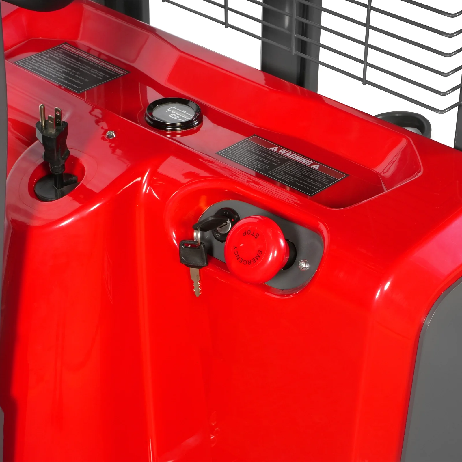 3300lbs Electric Straddle Stacker,  138" Lift,  Adjustable Legs & Forks,  F33-138SLA - Image 11