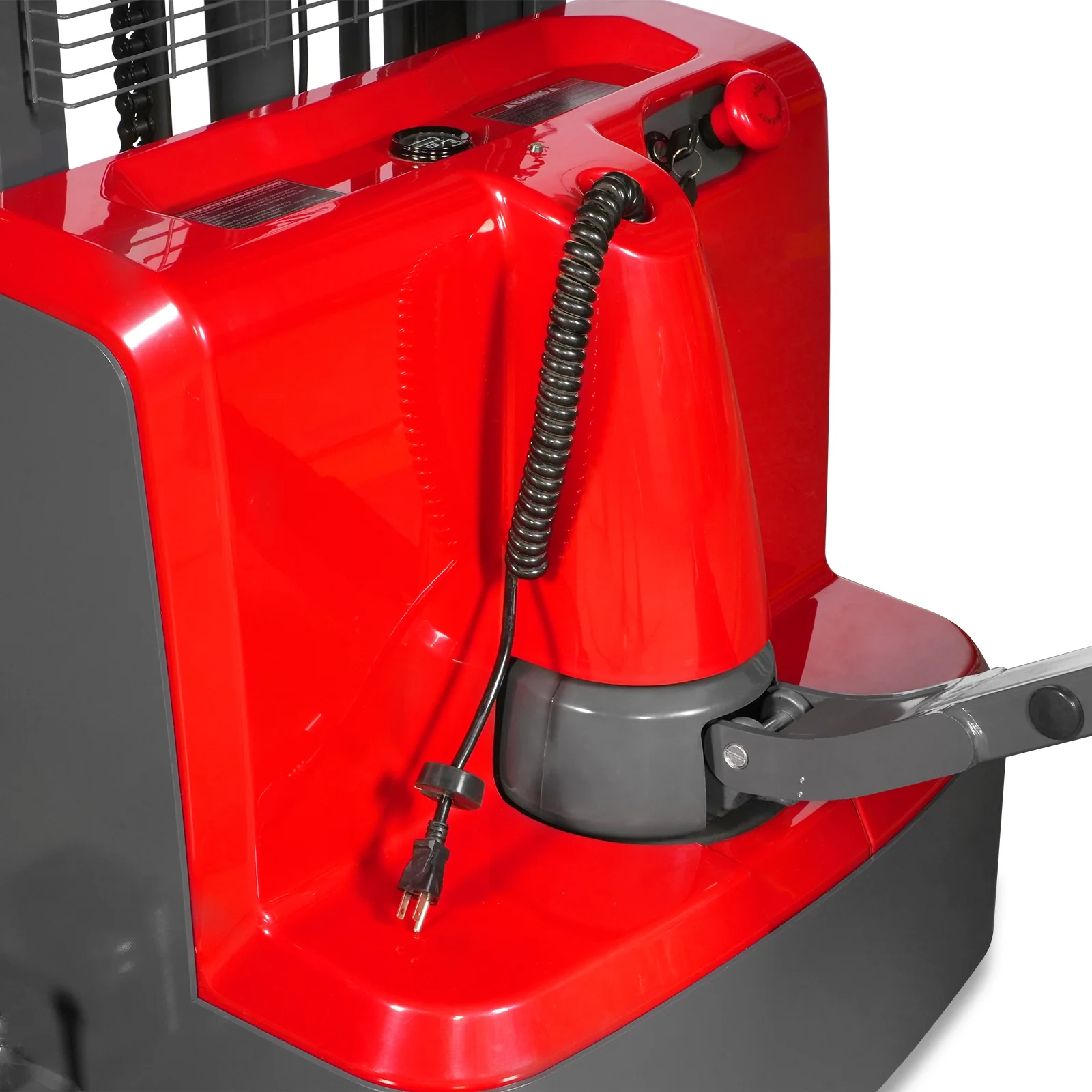 3300lbs Electric Straddle Stacker,  138" Lift,  Adjustable Legs & Forks,  F33-138SLA - Image 13