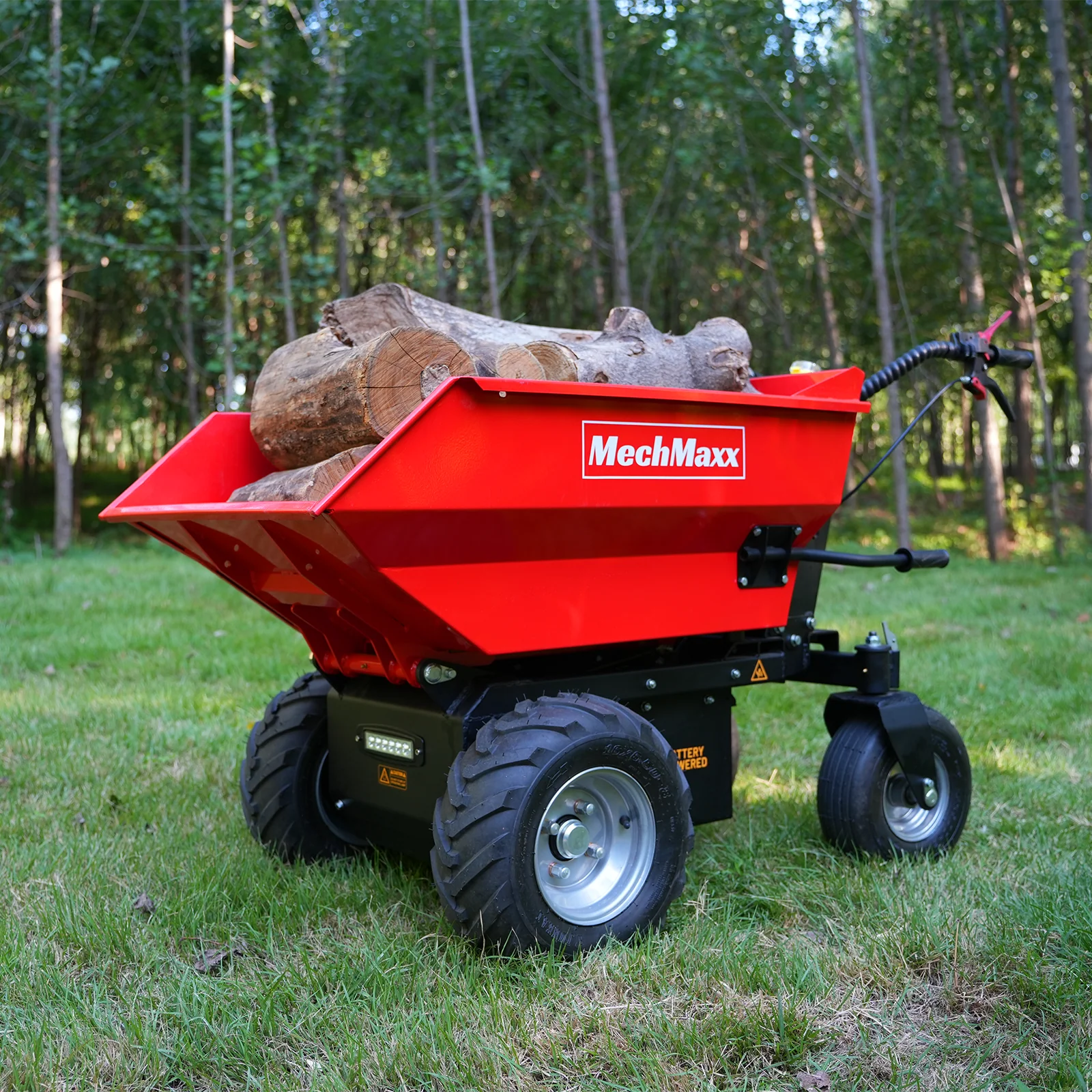 MechMaxx 1100Lbs Loading Battery Powered Barrow Electric Mini Dumper for Sale,  1000W 48V Brushless DC Motor,  E50 - Image 5