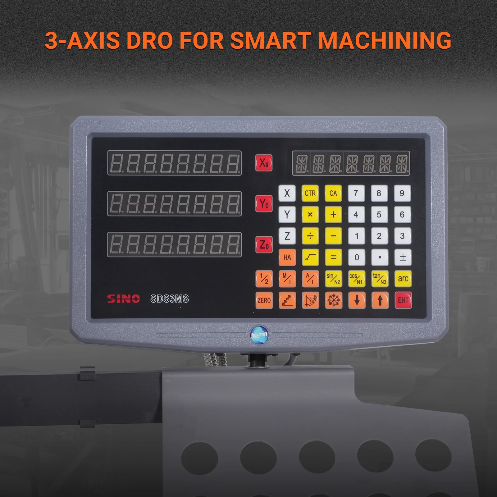 8-1/4"x33'' Industrial Benchtop Mill Drill Machine with DRO, Variable Speed, Brushless Motor, R8 Spindle, 2 HP, 110V, Compact Milling Drilling Tool for Garage Shop, DIY Metalworking without Stand VM32LD - Image 10