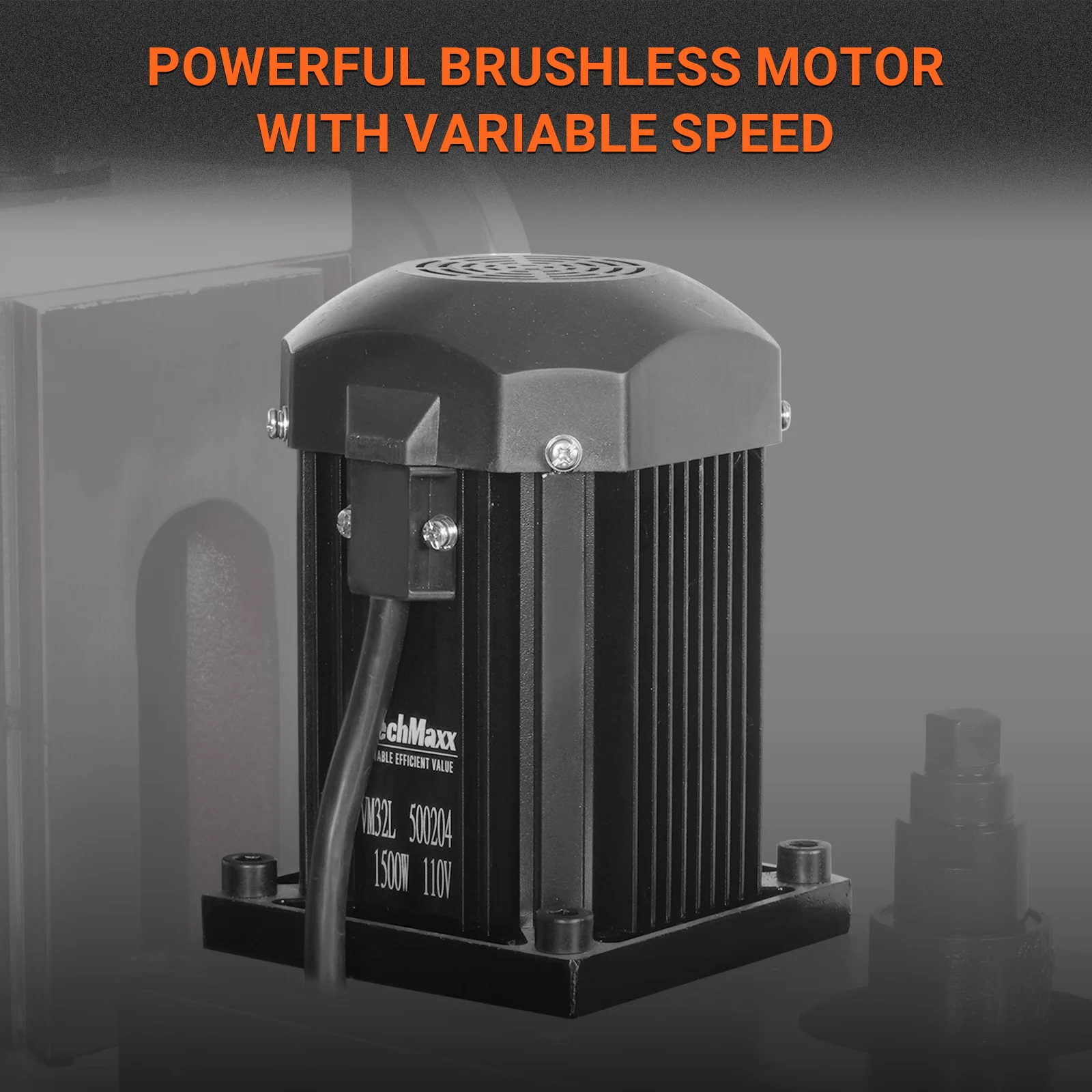 8-1/4"x33'' Industrial Benchtop Mill Drill Machine with DRO, Variable Speed, Brushless Motor, R8 Spindle, 2 HP, 110V, Compact Milling Drilling Tool for Garage Shop, DIY Metalworking without Stand VM32LD - Image 4