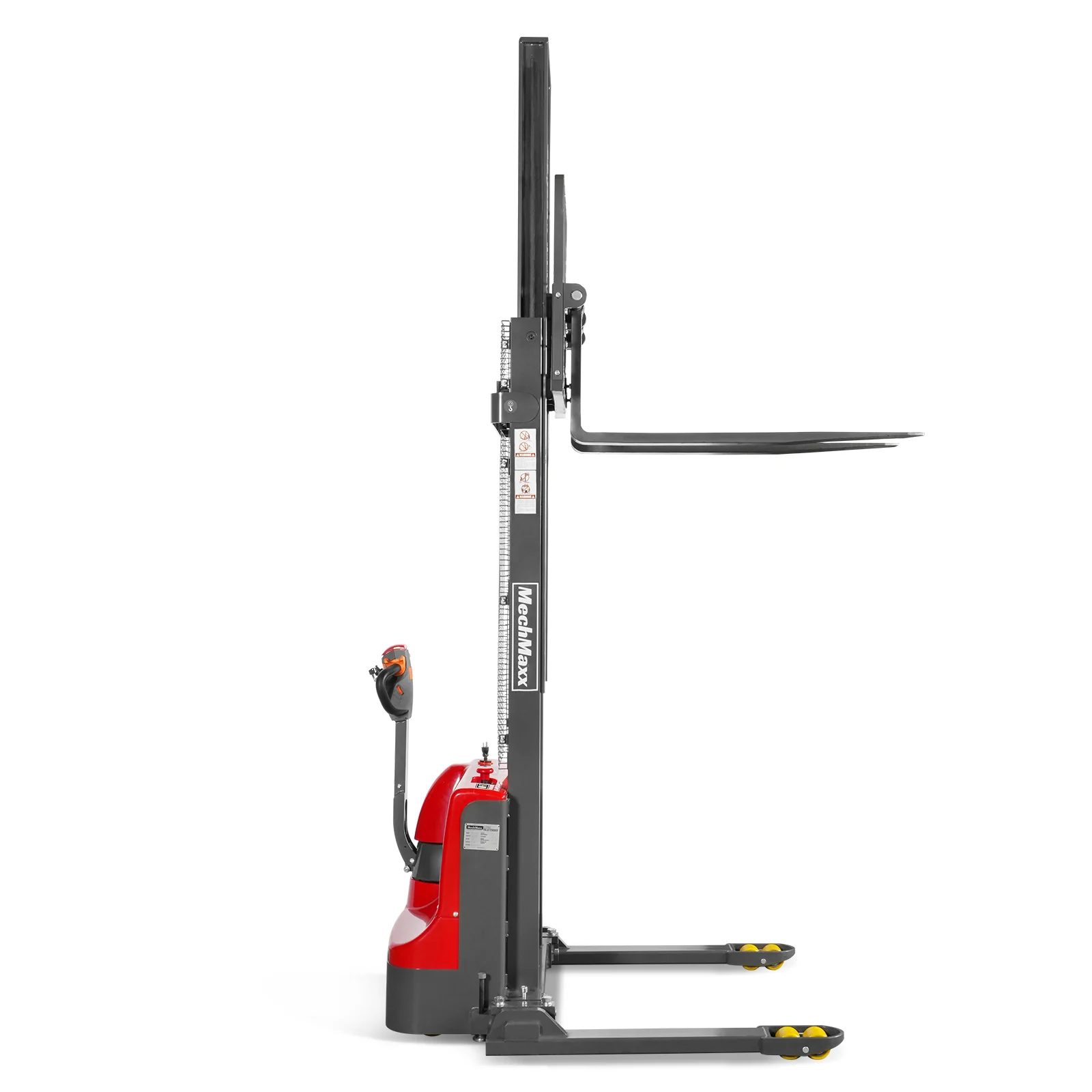 2640lbs Lithium-ion Electric Straddle Stacker,  138" Lift,  Adjustable Legs & Forks,  F26-138S - Image 29