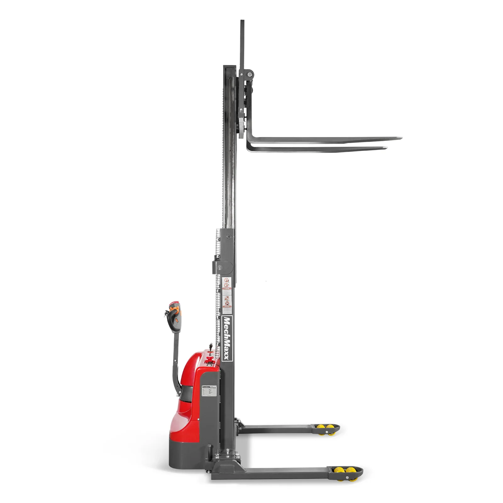 2640lbs Lithium-ion Electric Straddle Stacker,  98" Lift,  Adjustable Legs & Forks,  F26-98S - Image 32