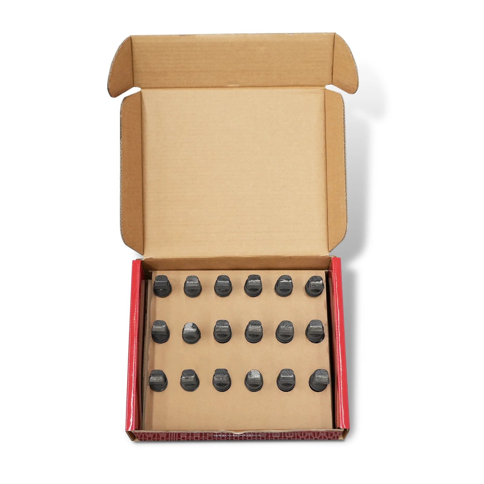 ( 1 Pack / 18 Pcs ) Teeth and Nut for Stump Grinder SG24; SG24PRO; SG61; SG30PRO, 1 Pack 18 teeth (SKU: 150151;150151G;150181;150181G;150182;150182G;150501) - Image 3